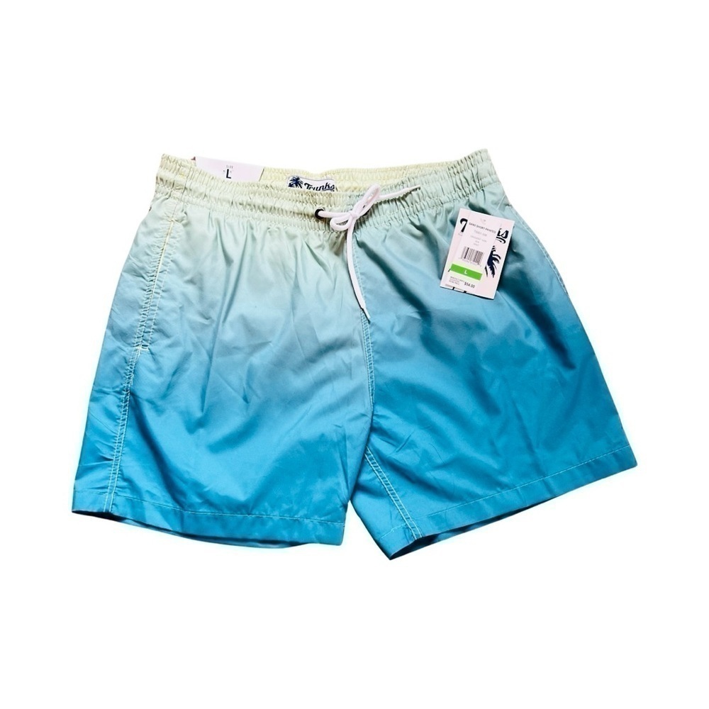 Trunks Beachwear Men’s Sano Short Gradient Mint Swimwear.